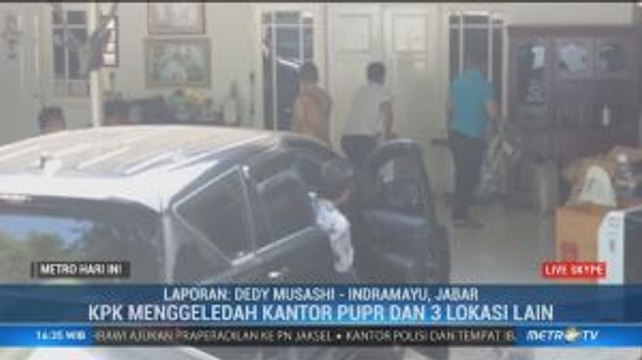 KPK Geledah Kantor Dinas PUPR Indramayu dan 3 Lokasi Lain