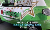 Canggih! Mobil Listrik Karya Siswa SMK di Kudus