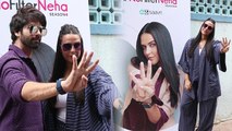 Neha Dhupia shoots with Shahid Kapoor for her show No Filter Neha |FilmiBeat