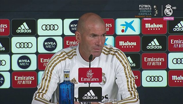 Zidane: Tengo mis preferencias para la fecha del Clásico pero no las voy a decir