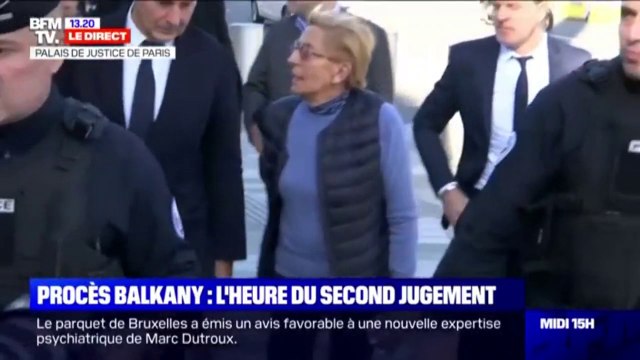 Isabelle Balkany et son fils arrivent au tribunal correctionnel de Paris