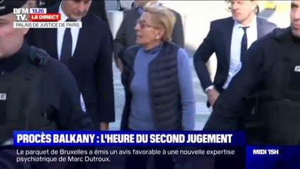 Isabelle Balkany et son fils arrivent au tribunal correctionnel de Paris