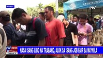 Nasa isang libo na trabaho, alok sa isang job fair sa Maynila