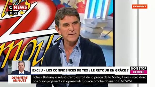 EXCLU - Tex invité de Morandini Live : Je suis triste quand je regarde les Z’Amours aujourd’hui. C’était mieux avec moi… - VIDEO