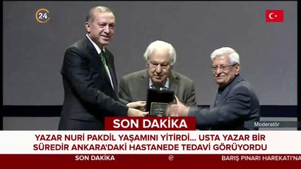 Nuri Pakdil yaşamını yitirdi