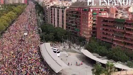Las columnas llegan a Barcelona