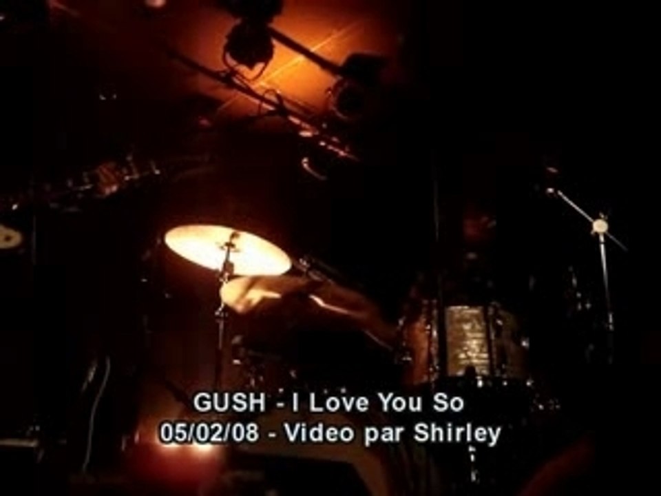 Gush i love you so boule noire paris