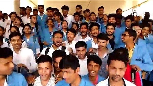 एमजीएम में एक्स-रे टेक्नीशियन स्टूडेंट्स का हंगामा