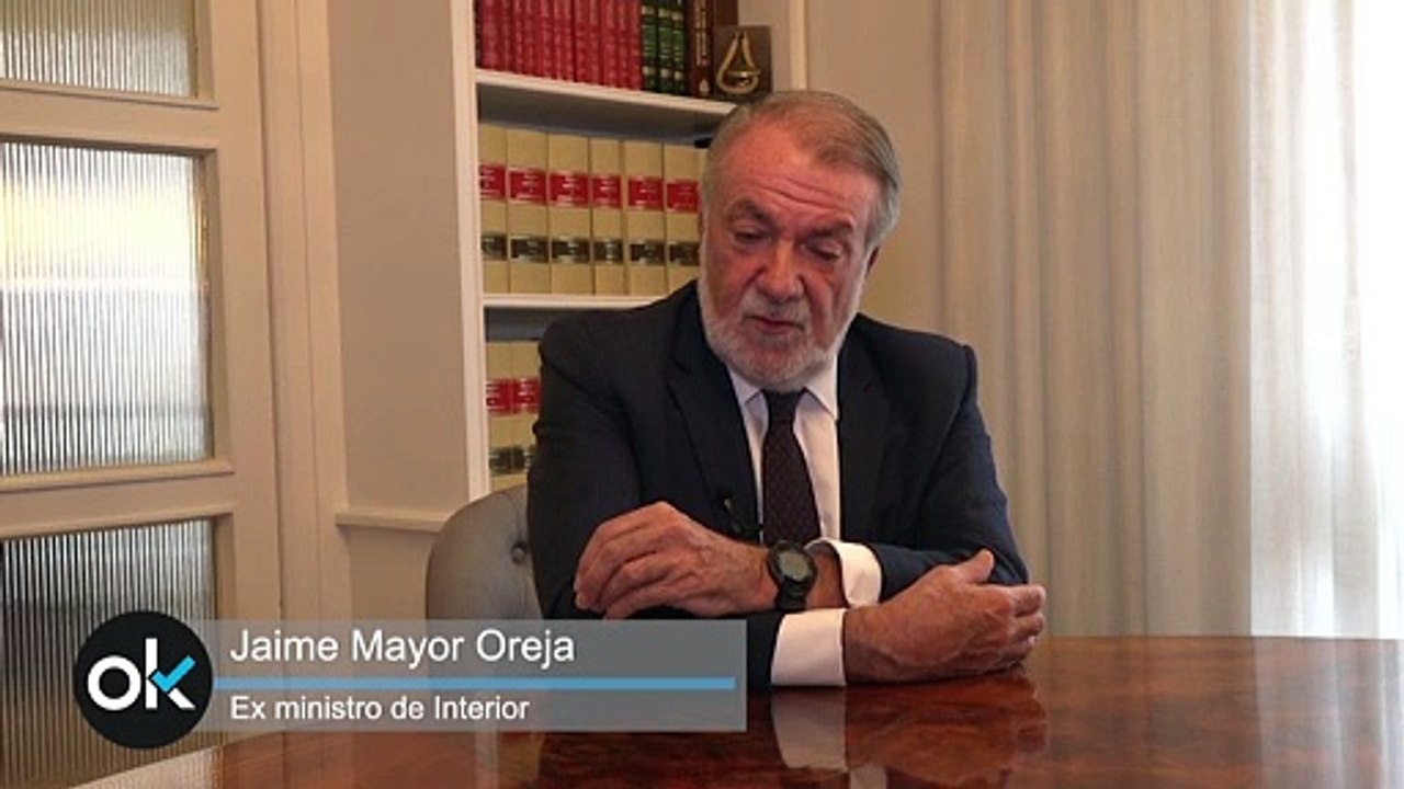 Jaime Mayor Oreja: "Los condenados por el Supremo dicen que están indignados pero están celebrándolo en sus celdas"