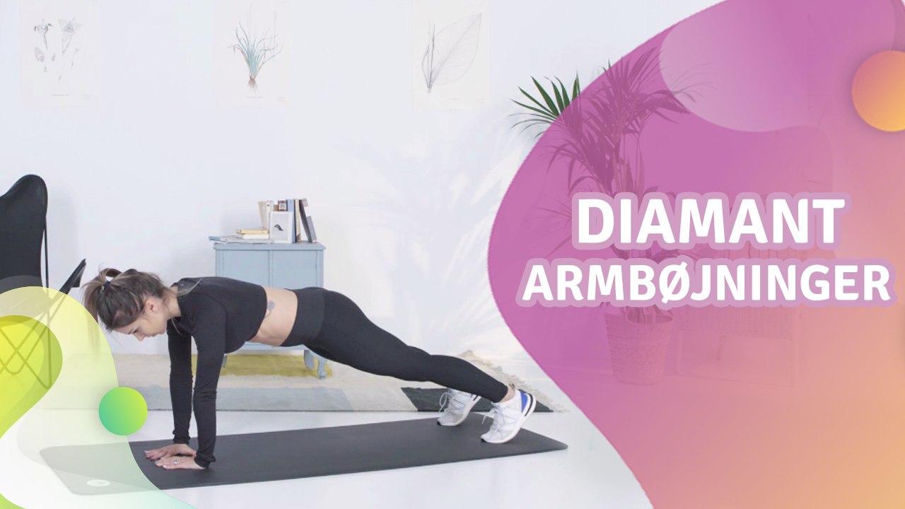 Diamant armbøjninger - Bedre Livsstil