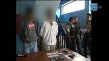 Dos sujetos fueron capturados presuntamente por asaltar una volqueta en el cantón Mejía, Pichincha