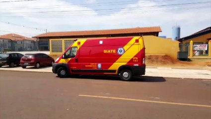 Menino de oito anos é atendido pelo Siate no Riviera