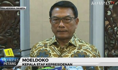 Jelang Purna Tugas, Moeldoko Pamitan dengan Wartawan