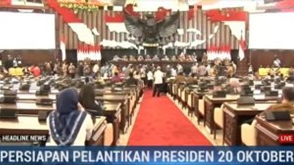 Melihat Suasana Gladi Kotor Pelantikan Presiden