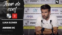 Conférence de presse d'avant Match, Luka Elsner ( Nîmes - Amiens SC )