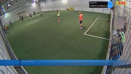 Faute de Julien - GOLDY'S Vs FITZROY FOOTBALL CLUB - 17/10/19 21:00 - LIGUE 1 - Poitiers Game Parc
