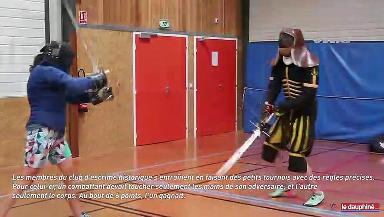 Chamonix : ils battent l'épée comme au Moyen-âge