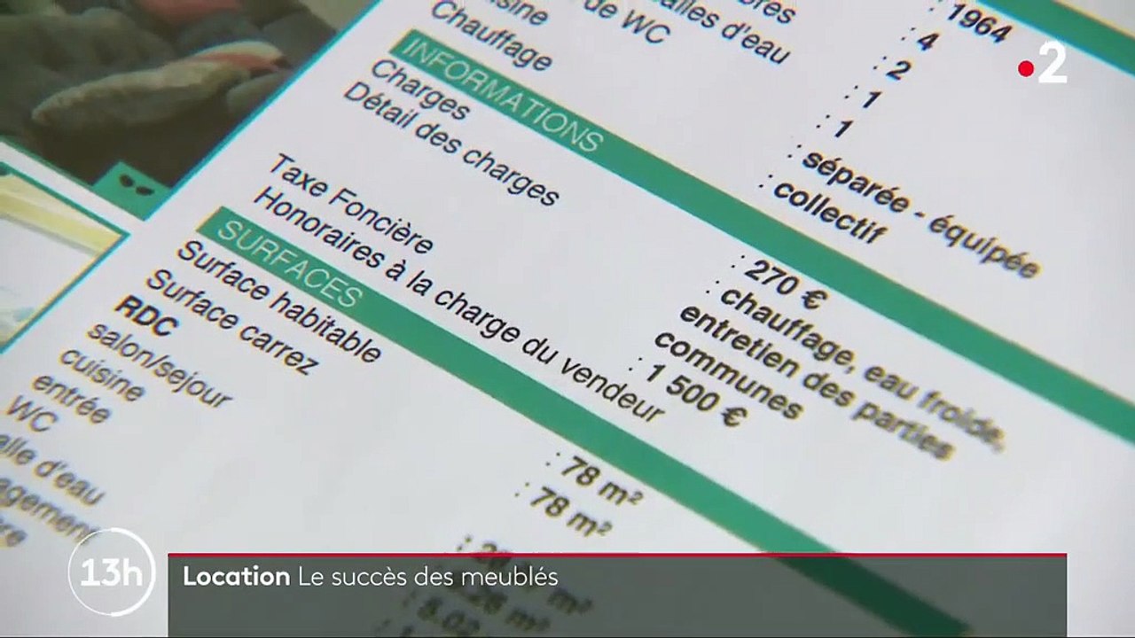 Immobilier : les locations d'appartements meublés sont très demandées