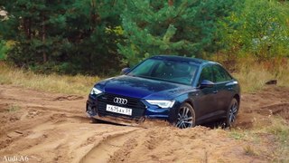 Audi A6 Vs Subaru WRX offroad drive desert-Sand clips_Full-HD