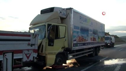 Kuzey Marmara Otoyolu'nda feci kaza: 1 yaralı