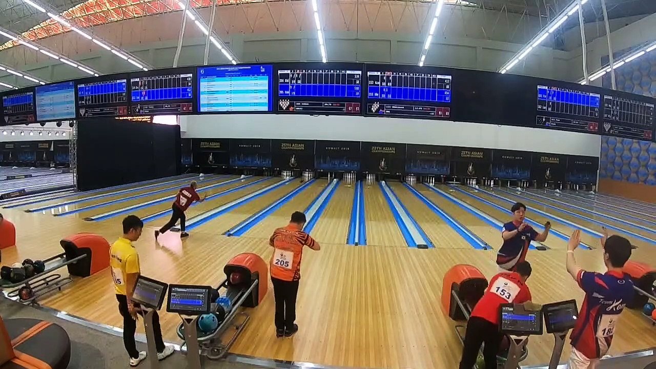 Men's Doubles Squad 1 - Lanes 33-40 - 25th Asian Tenpin Bowling Championships 2019