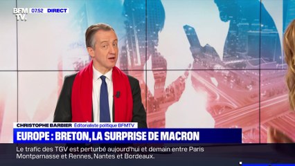 L'édito de Christophe Barbier: Breton, la surprise de Macron - 24/10