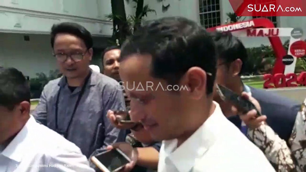 Usai Sidang Kabinet Perdana, Mendikbud Nadiem Makarim Irit Bicara