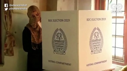 जम्मू-कश्मीर में तमाम विरोध के बीच बीडीसी चुनाव के लिये मतदान जारी
