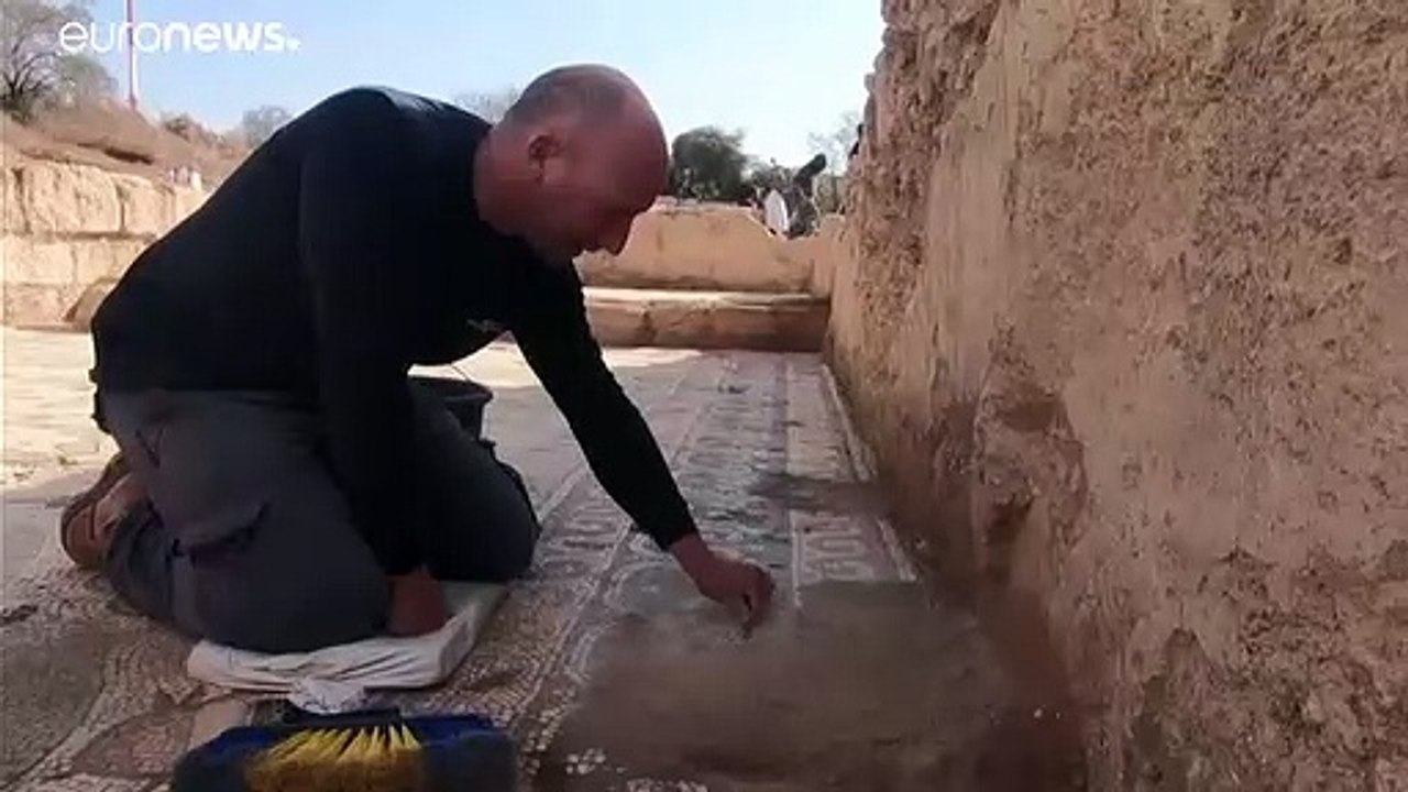 شاهد: اكتشاف كنيسة بيزنطية قرب القدس تعود إلى القرن السادس