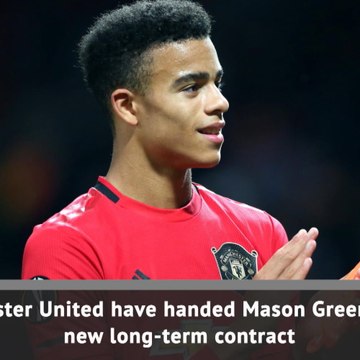 Man United youngster Greenwood signs new long-term deal