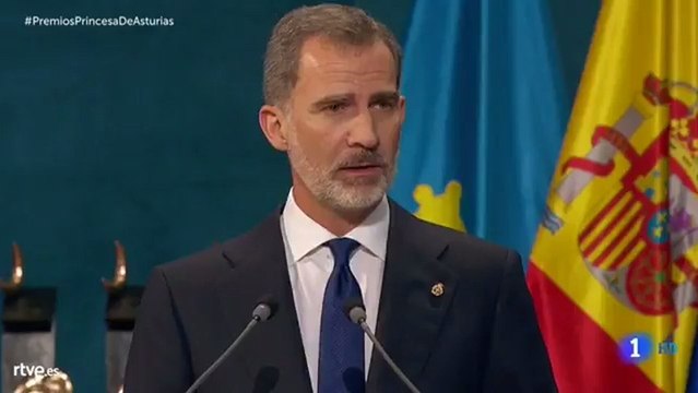 El rey Felipe VI en los Premios Princesa de Asturias