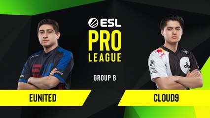 CS-GO - Cloud9 vs. eUnited [Overpass] Map 3 - Group B - ESL NA Pro League Season 10