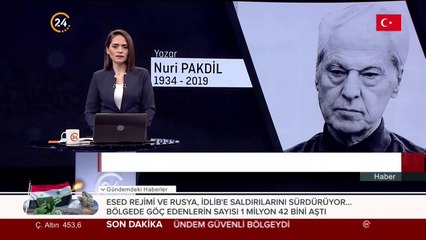 Nuri Pakdil ve edebiyat dünyamız
