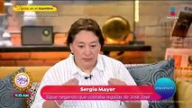 ¡Sergio Mayer le responde a Laura Núñez sobre regalías de José José!