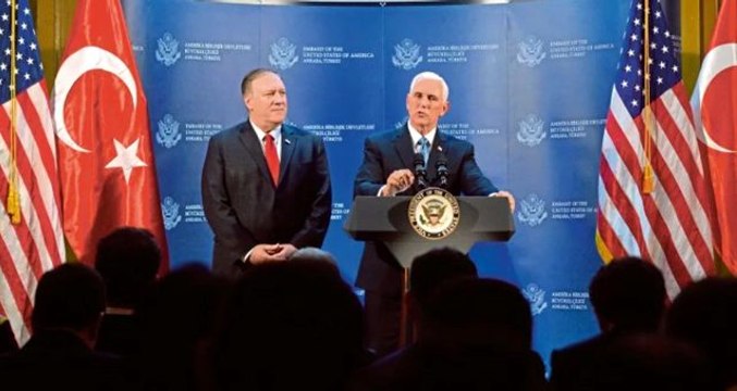 Pompeo'dan ABD-Türkiye mutabakatına ilişkin açıklama: Ankara'da verilen sözlerin başarıya ulaşacağı kanaatindeyiz