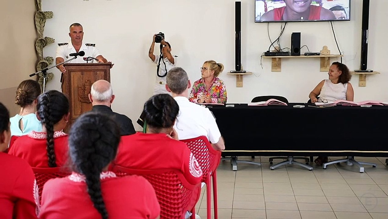 Classe de défense et de sécurité globale" entre le collège du Taaone et le RIMaP-P