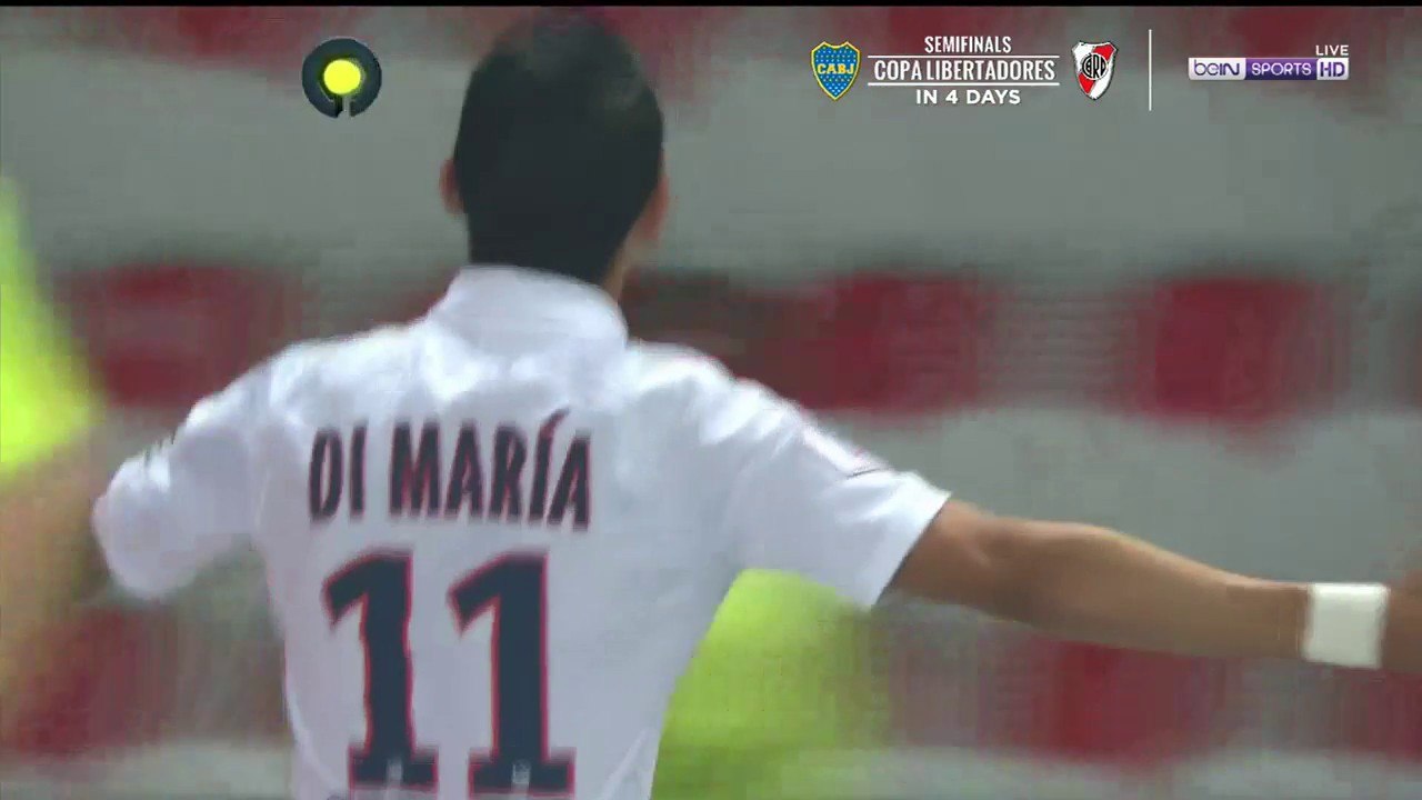 OGC Nice 0-2 PSG - GOAL Di Maria