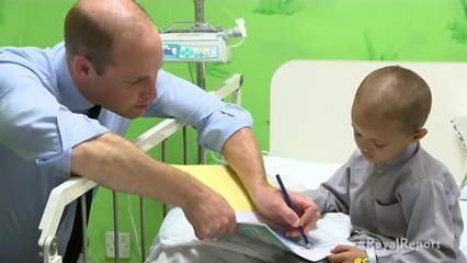 Download Video: Kate Middleton and Prince William's  Special Stop at Children's Cancer Hospital Visited by Princess Diana