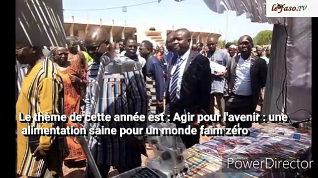 39ème journée mondiale de l'alimentation promouvoir la sécurité alimentaire pour assurer une alimentation saine