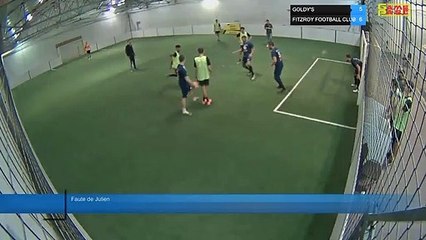 Faute de Julien - GOLDY'S Vs FITZROY FOOTBALL CLUB - 17/10/19 21:00 - LIGUE 1 - Poitiers Game Parc