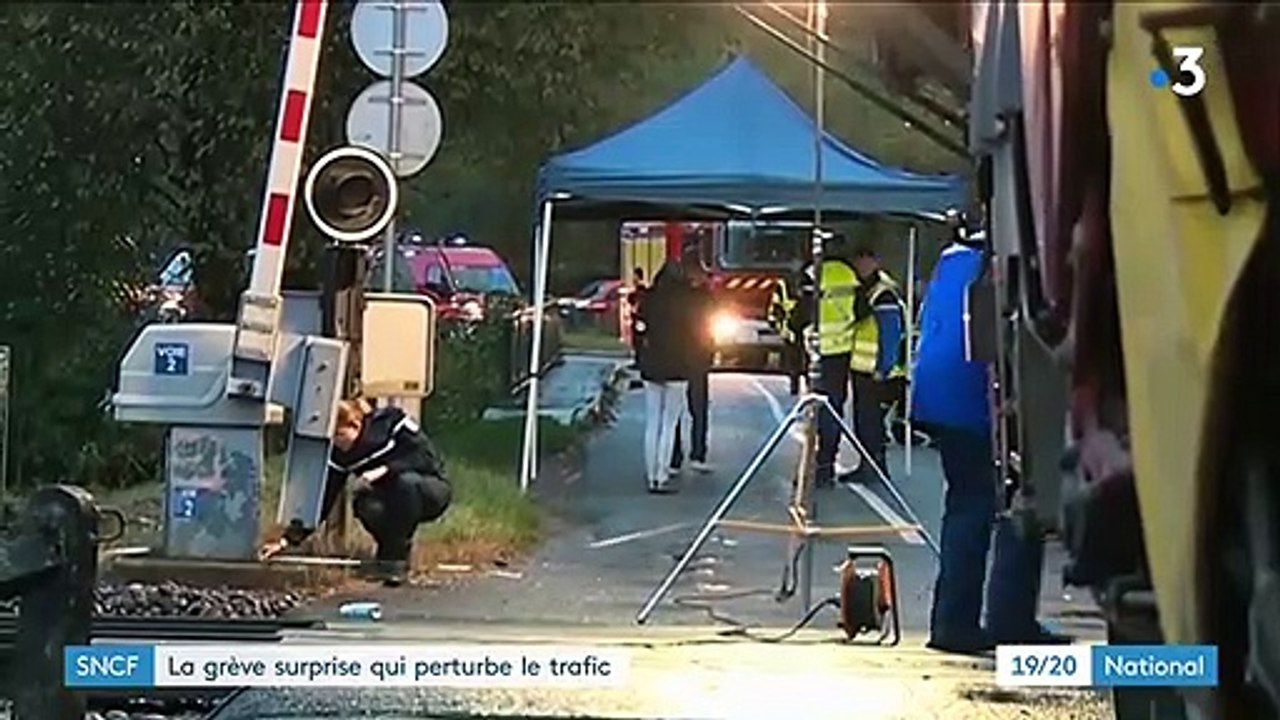 SNCF : une grève surprise perturbe le trafic