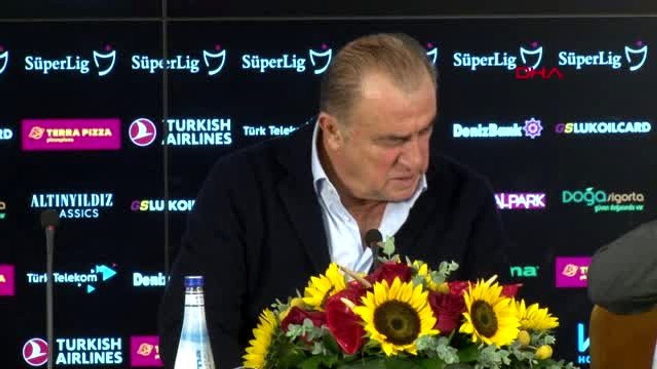 Spor fatih terim'in maç sonu açıklamaları