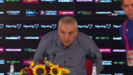 Rıza Çalımbay: “Takımımdan çok memnunum”