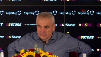 Rıza Çalımbay: "Takımımdan çok memnunum"