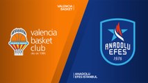 Valencia Basket - Anadolu Efes Istanbul Highlights | Turkish Airlines EuroLeague, RS Round 3