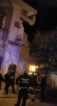 Andria: Vigile del Fuoco colpito da macerie dopo il crollo di via Pisani, ferito