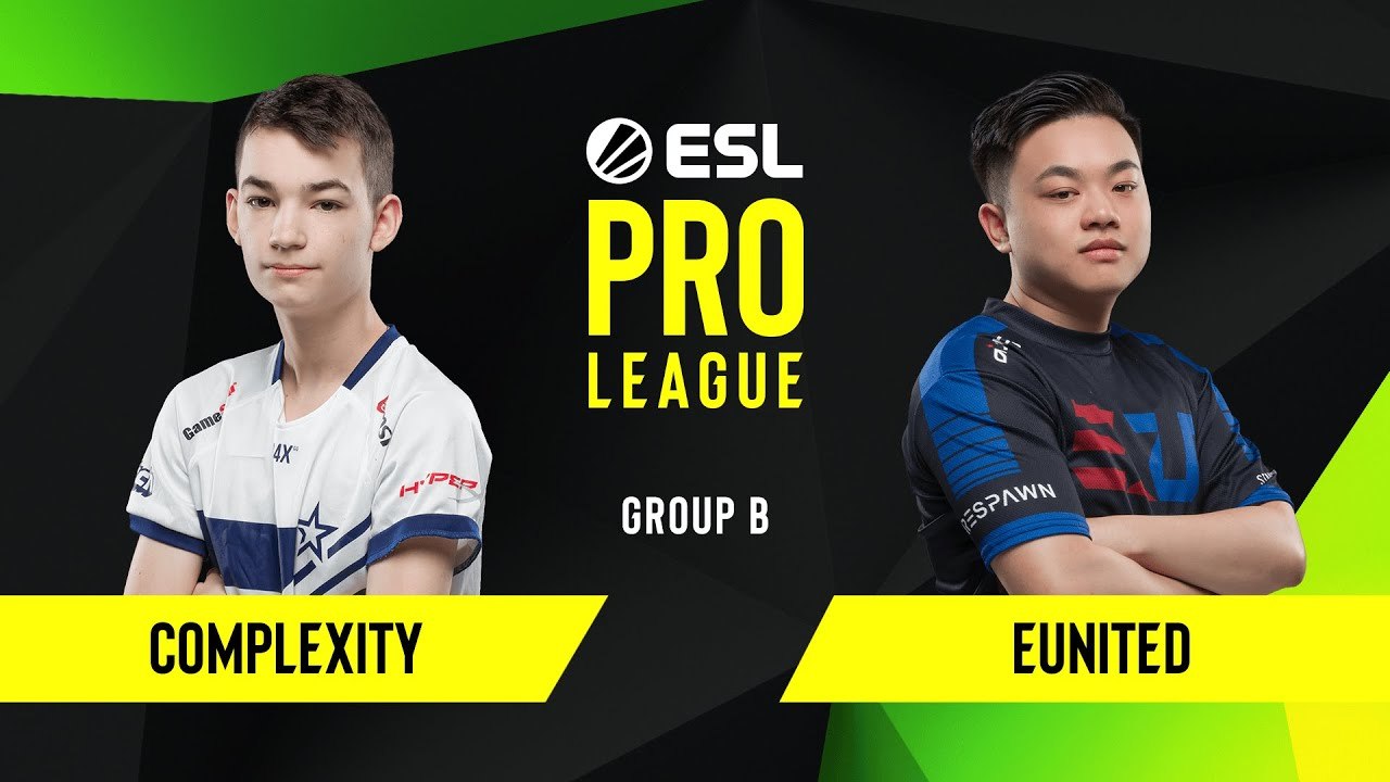 CS-GO - Complexity vs. eUnited [Overpass] Map 1...