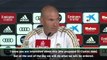 Zidane won't let El Clasico uncertainty cloud performance