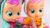 Bebés llorones Juguetes en Español 1  Lala y Coney toman helados
