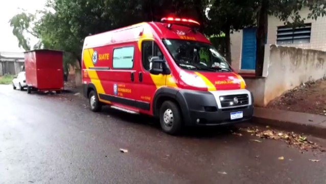 Homem fere a cabeça após sofrer queda no Bairro Morumbi